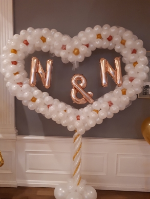 Herz  mit Buchstaben