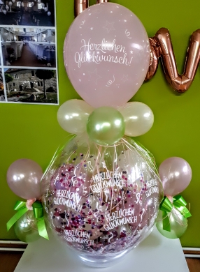 Herzlichen Glückwunsch Geschenkballon