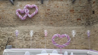 Doppelherz zum Hängen