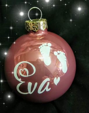 Weihnachtskugel für Mädchen