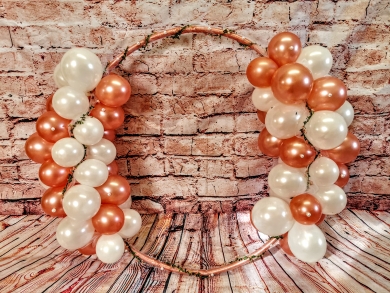 Hulahupreifen mit Ballons