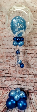 Doppelballon zum 18. Geburtstag