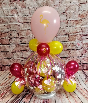 Flamingo Geschenkballon