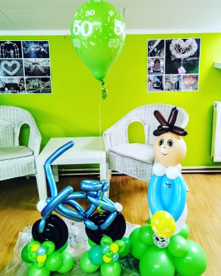 Ballons für sportliche Männer