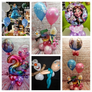 Frozen Ballons zum Kindergeburtstag