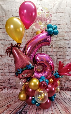 Zahlenballon für Trollfans