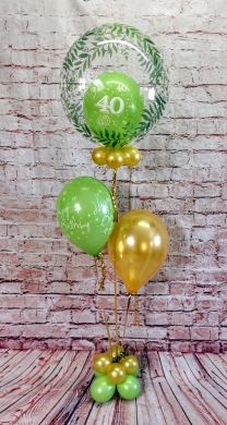 Ballonbouquet zum 40. Geburtstag