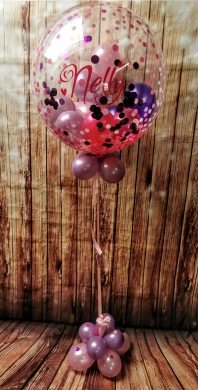 Tischballon zur Schuleinführung personalisierbar