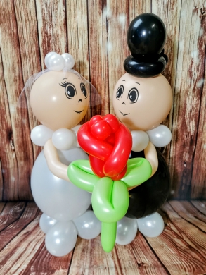 Hochzeitspaar als Geldgeschenk