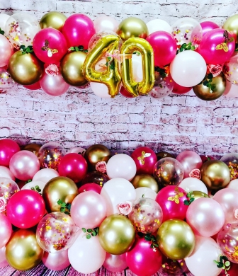 Girlande zum Geburtstag