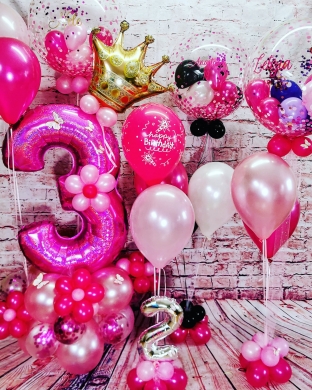 Ballons in Pink 