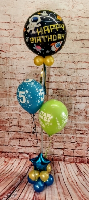 Happy Birthday Ballon Astronaut