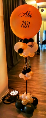 Säule für den Abiball