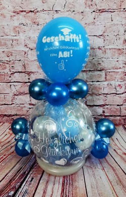 Abi Geschenkballon Blau