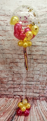 Konfetti Ballon zum Abschluss