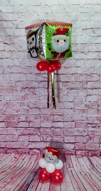 Weihnachtsballon mit 4 Motiven