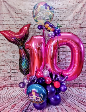 Meerjungfrau zum 10 Geburtstag