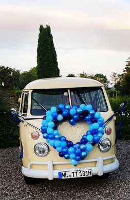 Ballonherz für das Auto