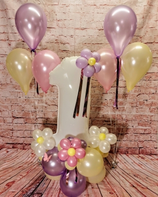 Ballons zum ersten Geburtstag