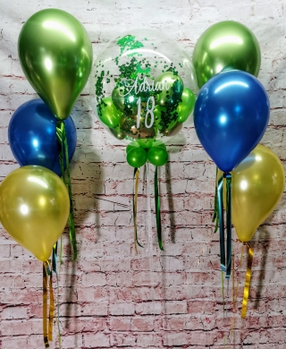 Ballons zum 18. Geburtstag