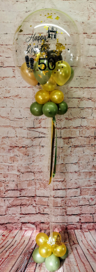 Ballon zum 50. Geburtstag Thema Wandern