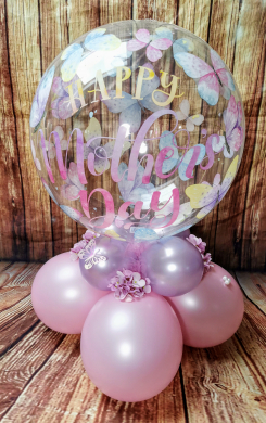 Ballon zum Muttertag mit Schmetterling