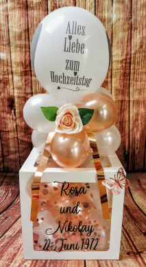 Box zum Hochzeitstag