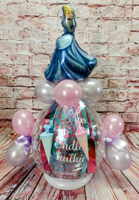 Ballon zur Einschulung mit Prinzessin