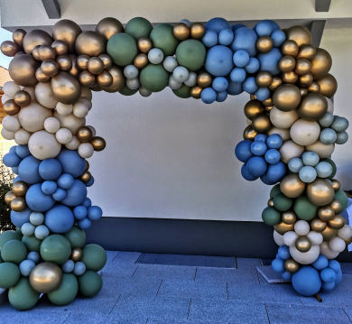 Fotohintergrund / Ballonbogen