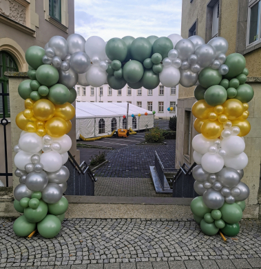 Ballonbogen eckig