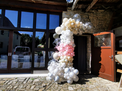 Organic Girlande für die Tür