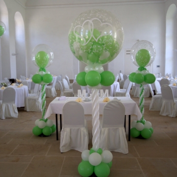 Raumdekoration mit festem Ständer