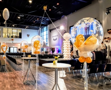 Raumdekoration mit Lichterketten