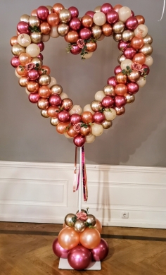 Herz mit Chrome Farben