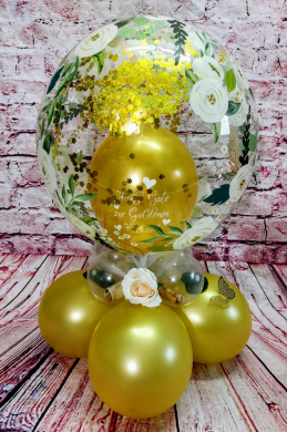 Ballon zur Goldenen Hochzeit mit Namen