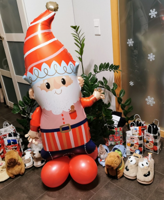 Weihnachtsmann stehend