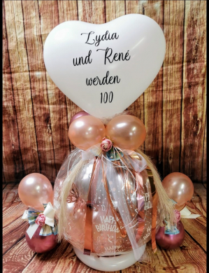 Geschenkballon zum 100. Geburtstag