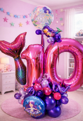 Meerjungfrau zum 10 Geburtstag