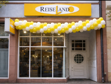 Ballongirlande zweifarbig