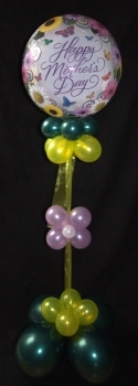 Blumenbubbleballon zum Muttertag