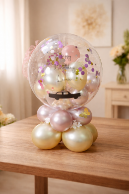 Ballon mit Auto zum 18. Geburtstag