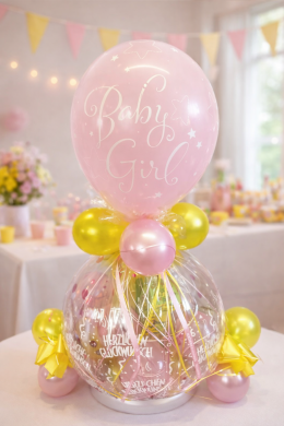 Geschenkballon Baby Girl