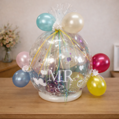 Hochzeitsballon bunt