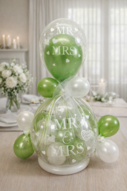 Hochzeitsballon Mr. & Mrs.