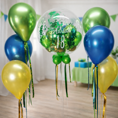 Ballons zum 18. Geburtstag