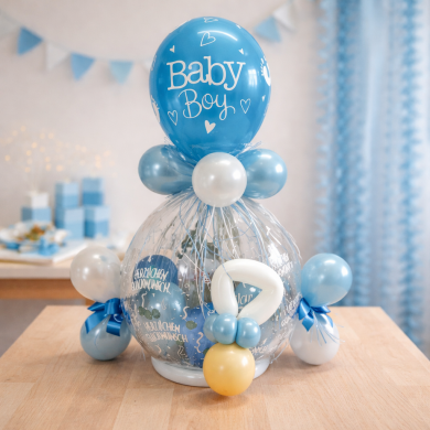 Babyballon in Blau
