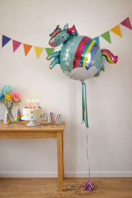 Einhorn mit Kugelbauch