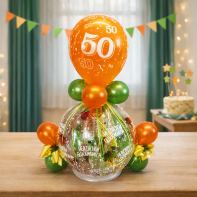 Geburtstagsballon 50