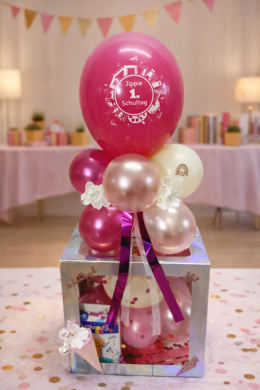 Box zum 1. Schultag für Mädchen