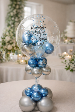 Ballon zur Diamantenen Hochzeit